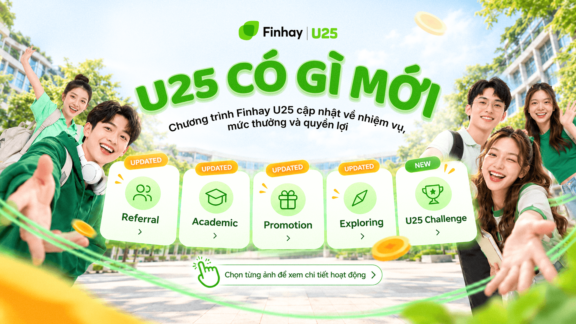 Thông báo chính thức: Kết thúc sớm Finhay U25 Program (Bản cũ) để nâng cấp phiên bản mới