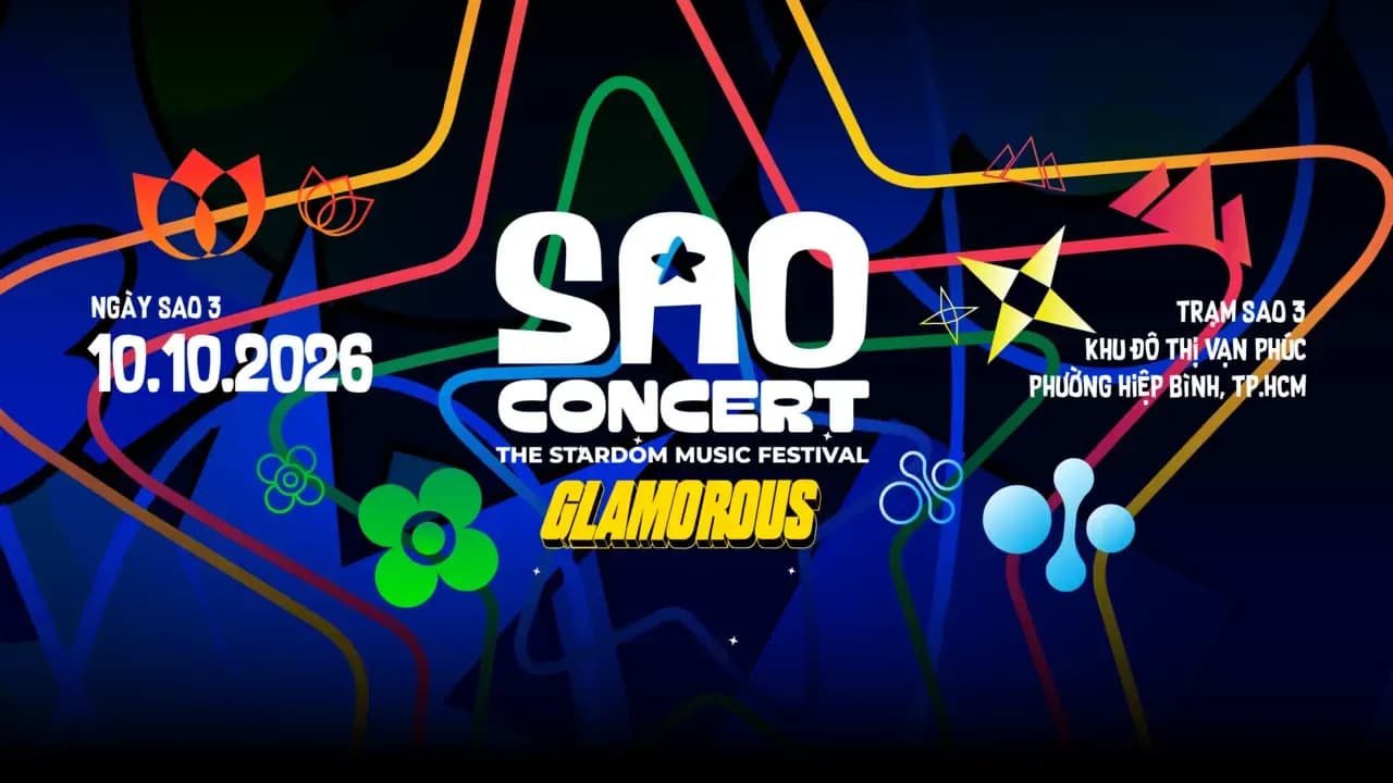 Cẩm nang đu SAO Concert Trạm 3 10/10/2026 chi tiết từ A - Z